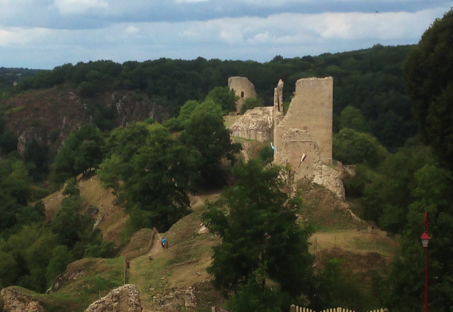 Gîte de 12 personnes en Creuse - Ruines de Crozant